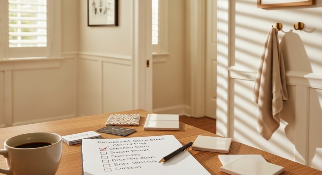 Action Plan For Bathroom Remodeling