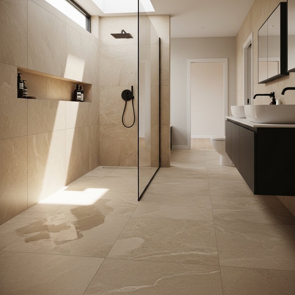 Large-Format Floor and Wall Tiles